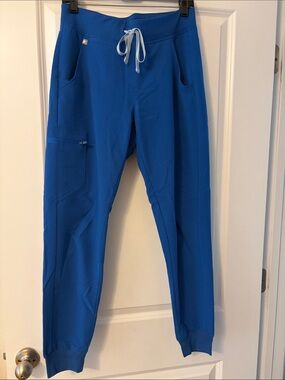 Figs technical collection Royal Blue Drawstring  scrub Pants